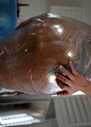 Buttman Jandi Lin Holiday Plastic Wrapped Livefeed jpg 3