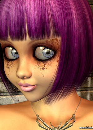 Hd Animations Hdanimations Model Surprise Purple Hair Facebook jpg 10