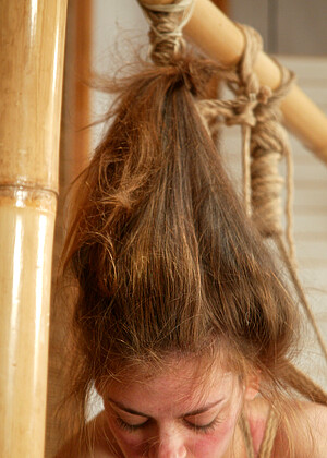 Hogtied Danielle Bartscha Bondage Hairy Pic jpg 17