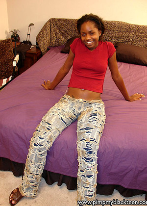 Pimp My Black Teen Pimpmyblackteen Model August Interracial Basement jpg 14