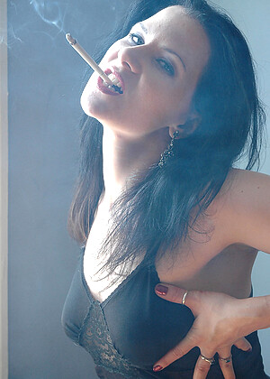 Smoking Mina Smokingmina Model Nylon Skirt Exbii jpg 2