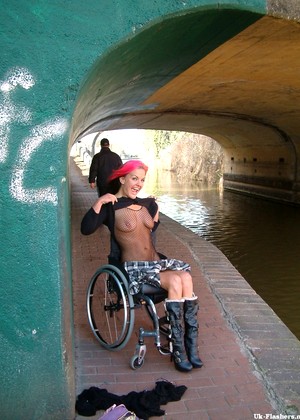 Uk Flashers Leah Leah Caprice Her Bound To Wheelchair Icon jpg 4