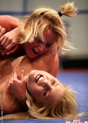 Nudefightclub Kathia Nobili Brandy Smile Expected Lesbian Catfightstar Basement