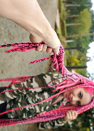 Teamskeet Evolet Saxeboobs Pink Hair Hot Sox