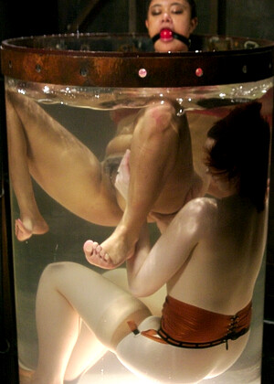 Waterbondage Annie Cruz Nudism Fetish Transparent
